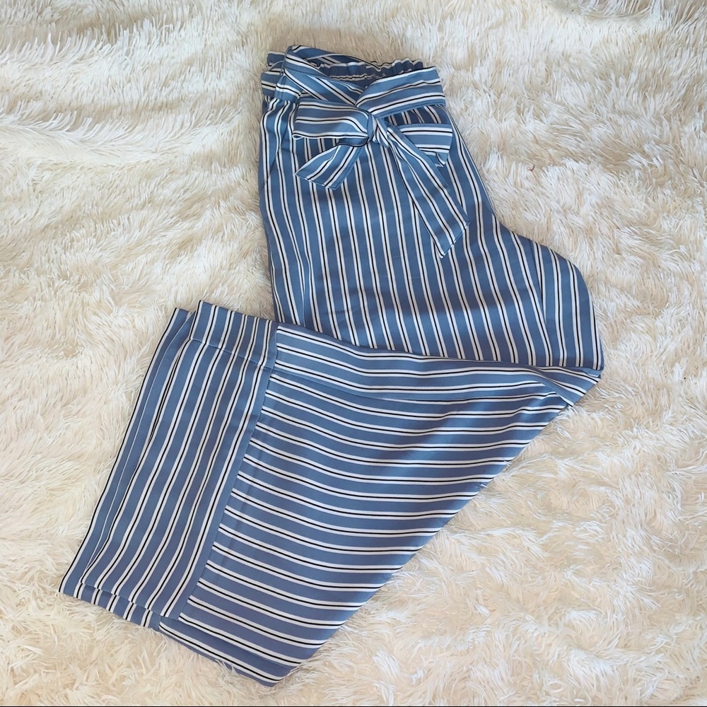 Loft Cropped Wide Leg Pant